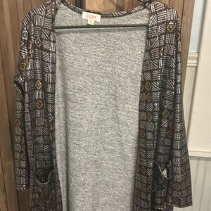 LulaRoe size small long cardigan